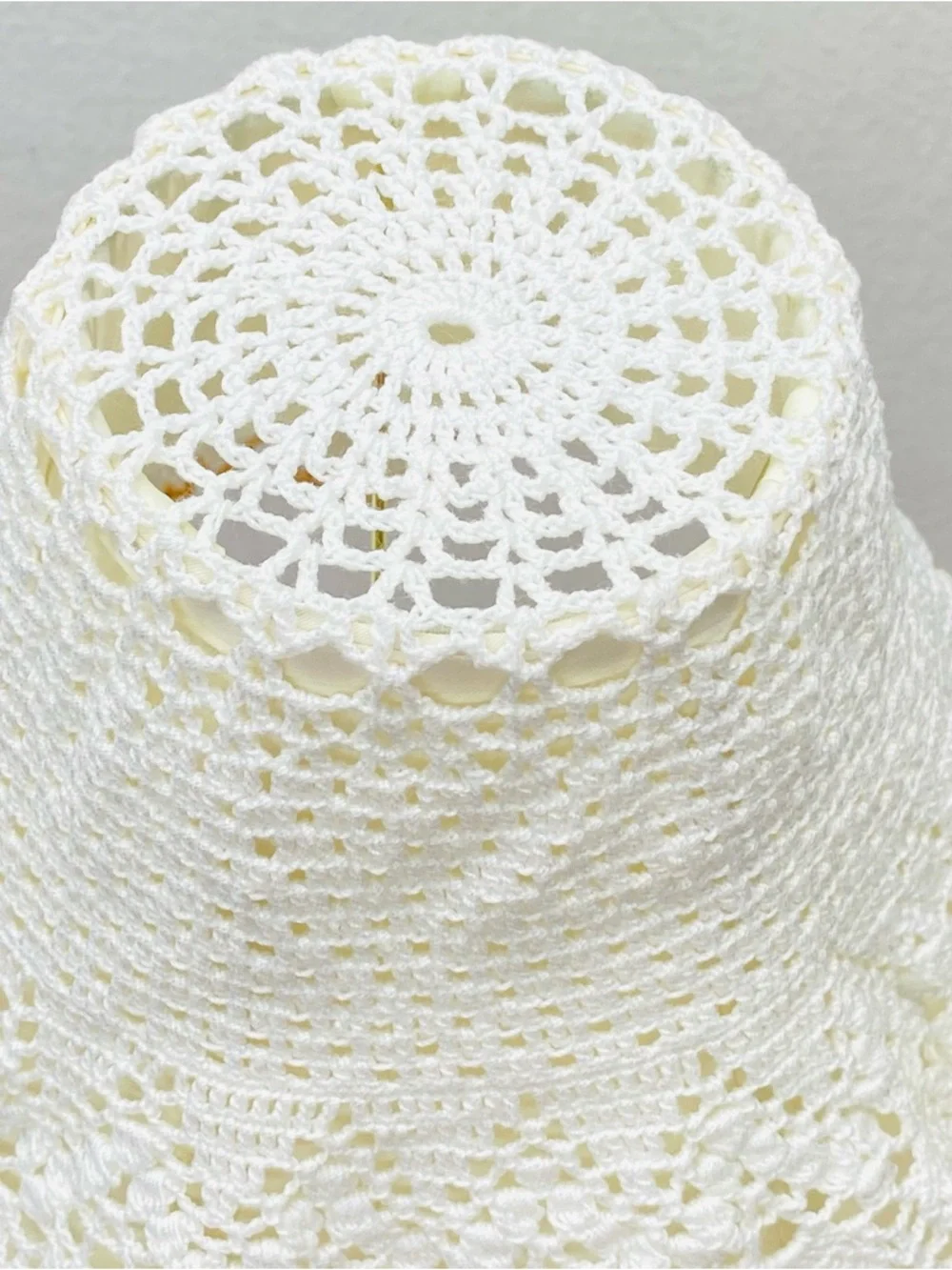 Handcrafted hand crocheted